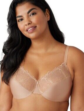 Wacoal Full Coverage Minimizer Bra in Praline Size 38C